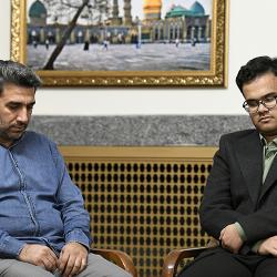  لقاء سماحة حجة الإسلام والمسلمين السيد عبد العظيم الحسيني (عليه السلام)، مع حفظة القرآن الكريم