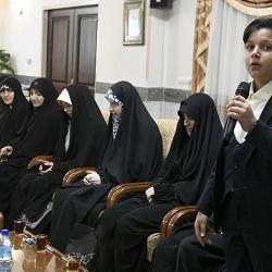  لقاء سماحة حجة الإسلام والمسلمين السيد عبد العظيم الحسيني (عليه السلام)، مع حفظة القرآن الكريم