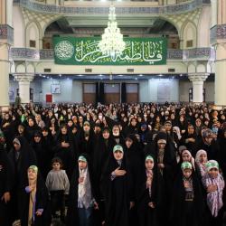 محفل جلوه‌های حضرت زهرا (س) در قرآن - 1404/09/20- عکس : حافظ کل قرآن کریم مهدیه نیکویی