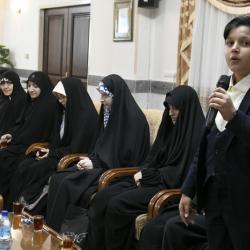 دیدار تولیت آستان عبدالعظیم(ع) با حفاظ رتبه‌دار مسابقات قرآن - 14040824