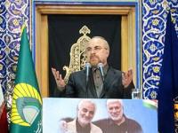 رئیس مجلس شورای اسلامی:  مکتب شهید سلیمانی برخاسته از مکتب امام خمینی(ره) بود